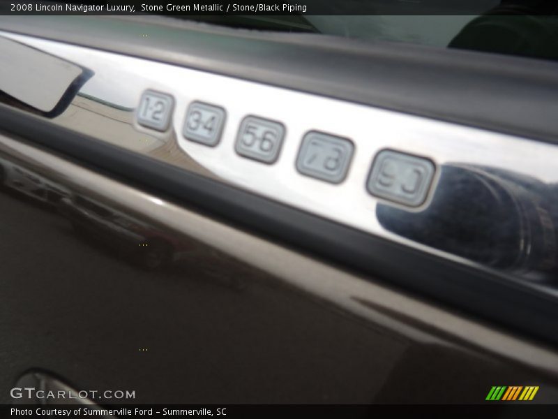 Stone Green Metallic / Stone/Black Piping 2008 Lincoln Navigator Luxury