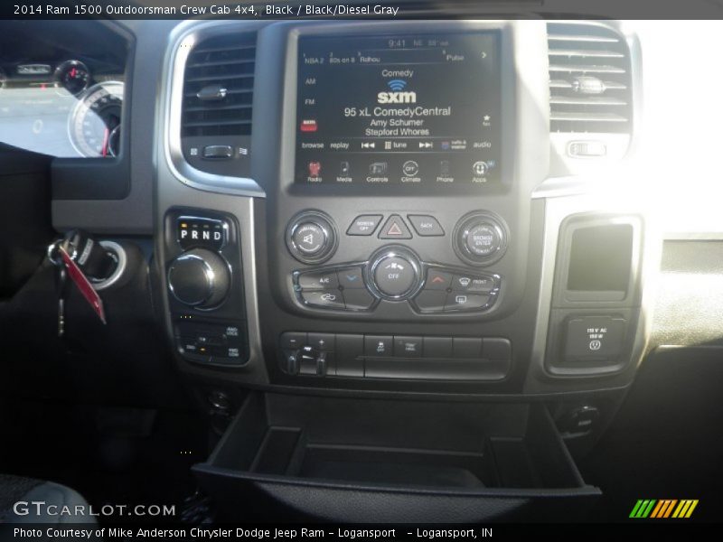 Black / Black/Diesel Gray 2014 Ram 1500 Outdoorsman Crew Cab 4x4