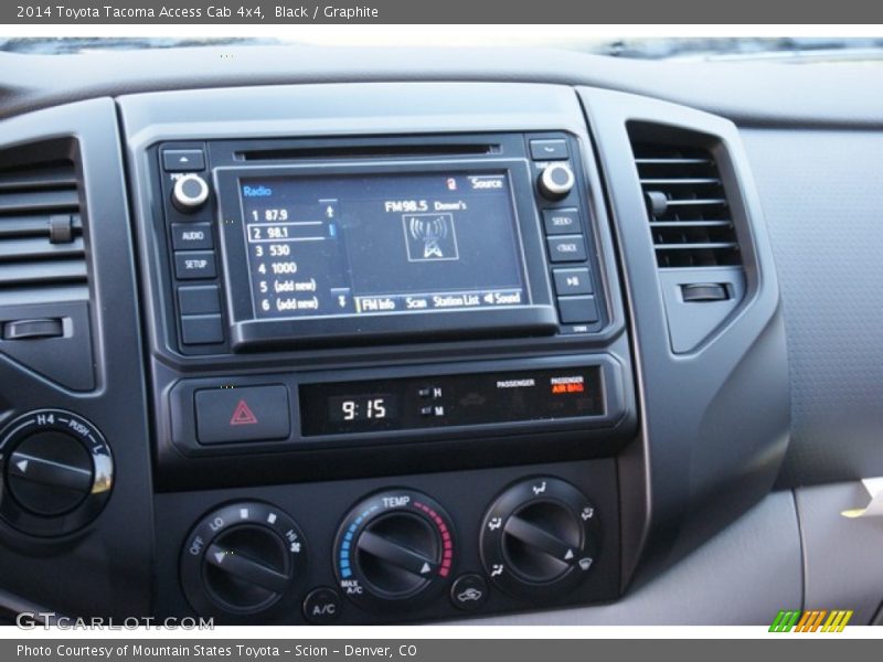 Black / Graphite 2014 Toyota Tacoma Access Cab 4x4