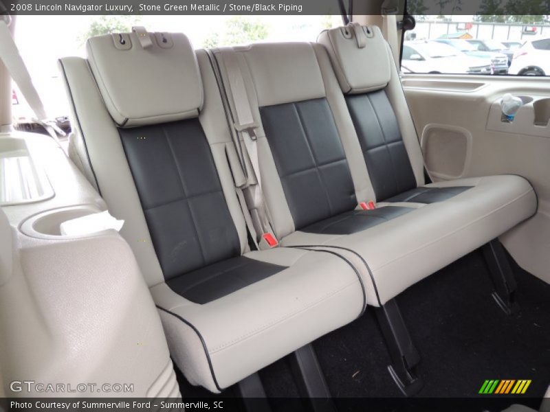Stone Green Metallic / Stone/Black Piping 2008 Lincoln Navigator Luxury