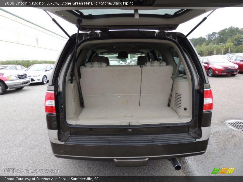 Stone Green Metallic / Stone/Black Piping 2008 Lincoln Navigator Luxury