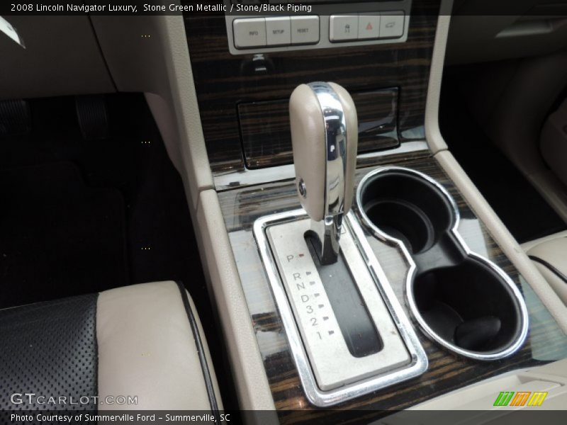 Stone Green Metallic / Stone/Black Piping 2008 Lincoln Navigator Luxury