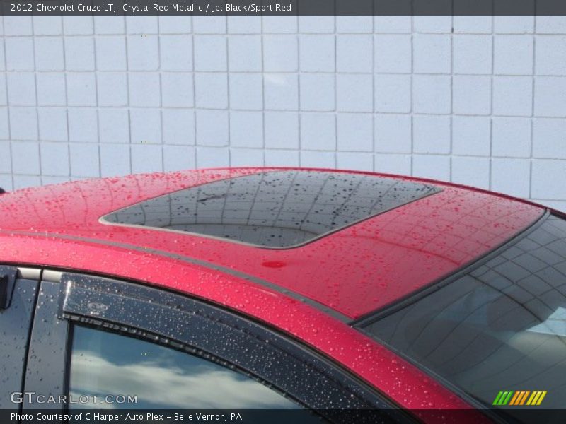 Crystal Red Metallic / Jet Black/Sport Red 2012 Chevrolet Cruze LT
