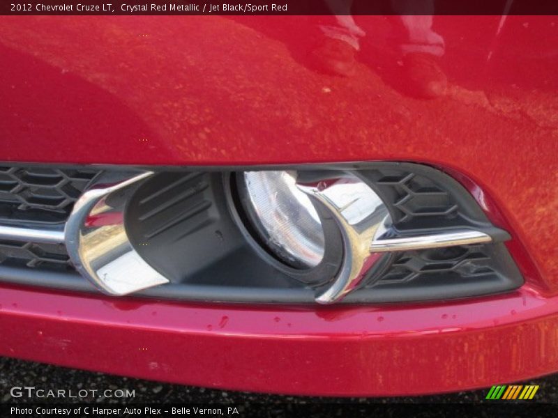 Crystal Red Metallic / Jet Black/Sport Red 2012 Chevrolet Cruze LT