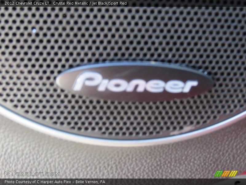 Crystal Red Metallic / Jet Black/Sport Red 2012 Chevrolet Cruze LT