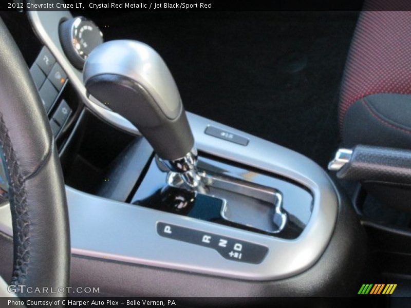 Crystal Red Metallic / Jet Black/Sport Red 2012 Chevrolet Cruze LT