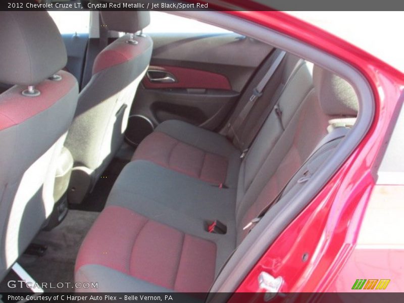 Crystal Red Metallic / Jet Black/Sport Red 2012 Chevrolet Cruze LT