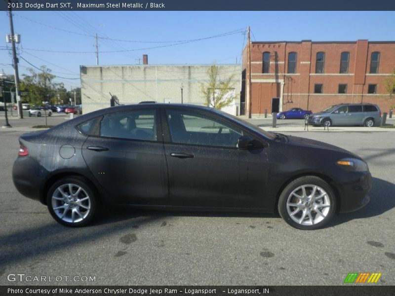 Maximum Steel Metallic / Black 2013 Dodge Dart SXT