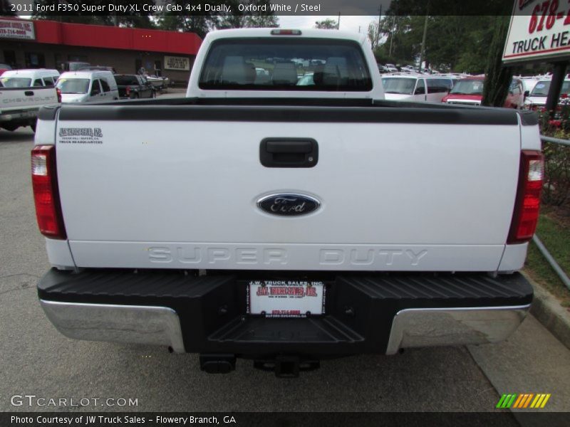 Oxford White / Steel 2011 Ford F350 Super Duty XL Crew Cab 4x4 Dually