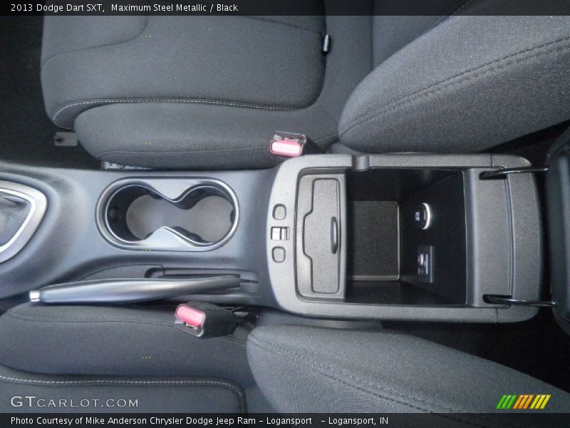 Maximum Steel Metallic / Black 2013 Dodge Dart SXT