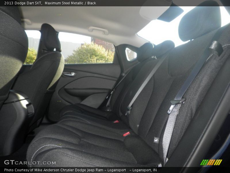 Maximum Steel Metallic / Black 2013 Dodge Dart SXT