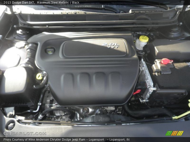 Maximum Steel Metallic / Black 2013 Dodge Dart SXT