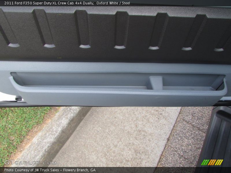 Oxford White / Steel 2011 Ford F350 Super Duty XL Crew Cab 4x4 Dually