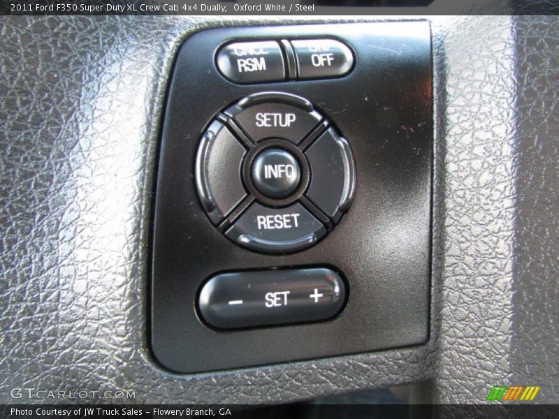 Oxford White / Steel 2011 Ford F350 Super Duty XL Crew Cab 4x4 Dually