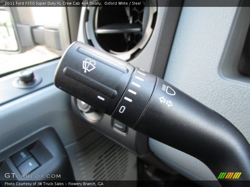 Oxford White / Steel 2011 Ford F350 Super Duty XL Crew Cab 4x4 Dually