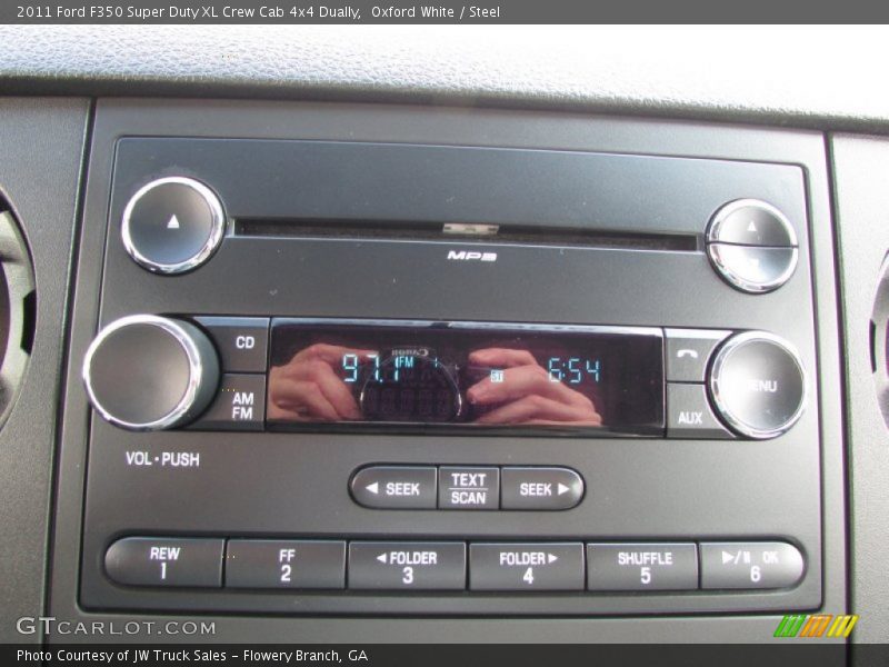 Oxford White / Steel 2011 Ford F350 Super Duty XL Crew Cab 4x4 Dually