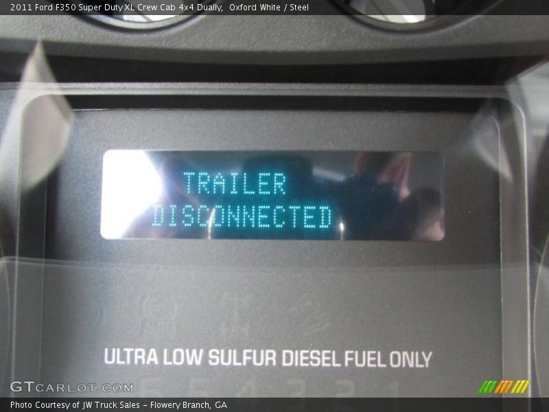 Oxford White / Steel 2011 Ford F350 Super Duty XL Crew Cab 4x4 Dually