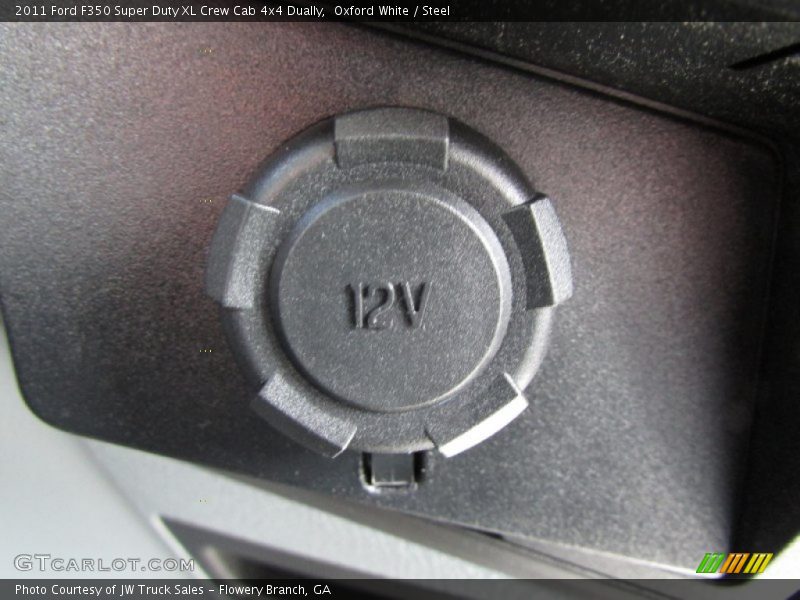 Oxford White / Steel 2011 Ford F350 Super Duty XL Crew Cab 4x4 Dually
