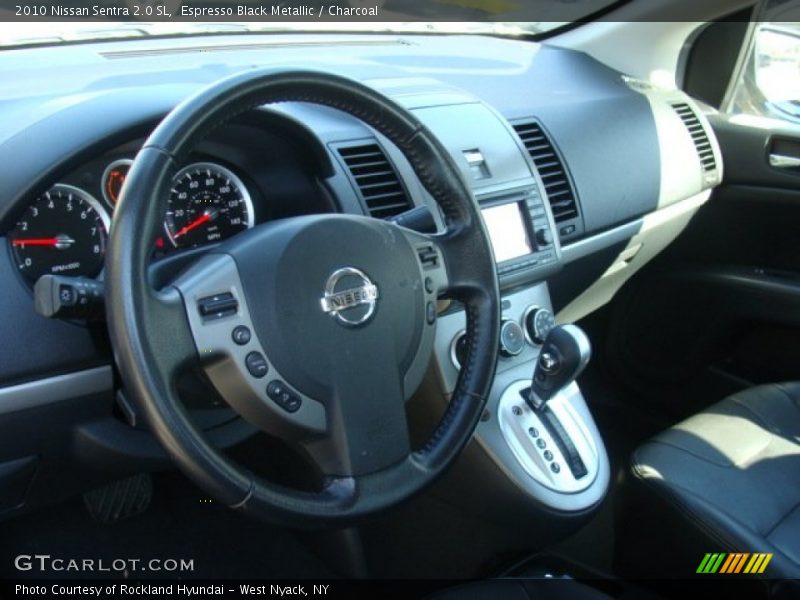 Espresso Black Metallic / Charcoal 2010 Nissan Sentra 2.0 SL