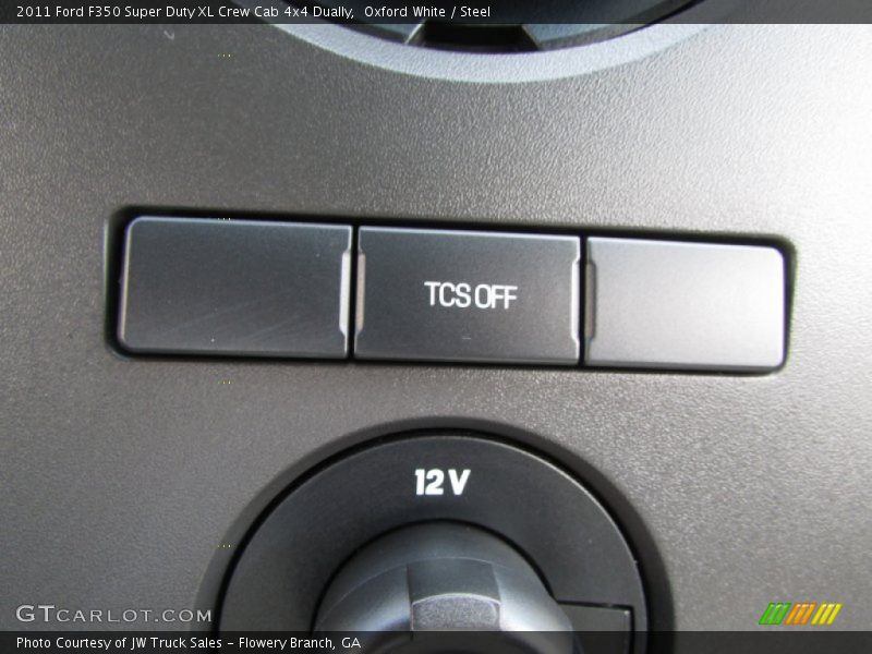 Oxford White / Steel 2011 Ford F350 Super Duty XL Crew Cab 4x4 Dually