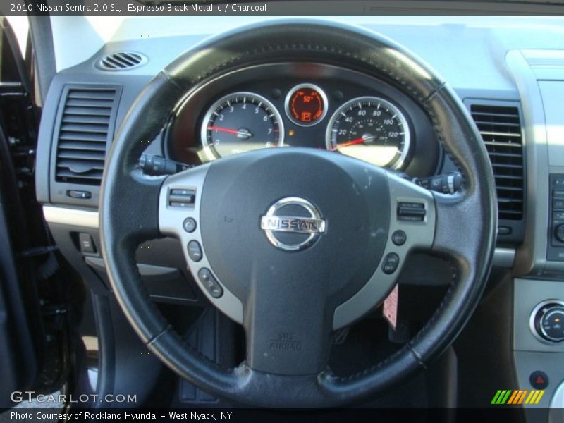 Espresso Black Metallic / Charcoal 2010 Nissan Sentra 2.0 SL