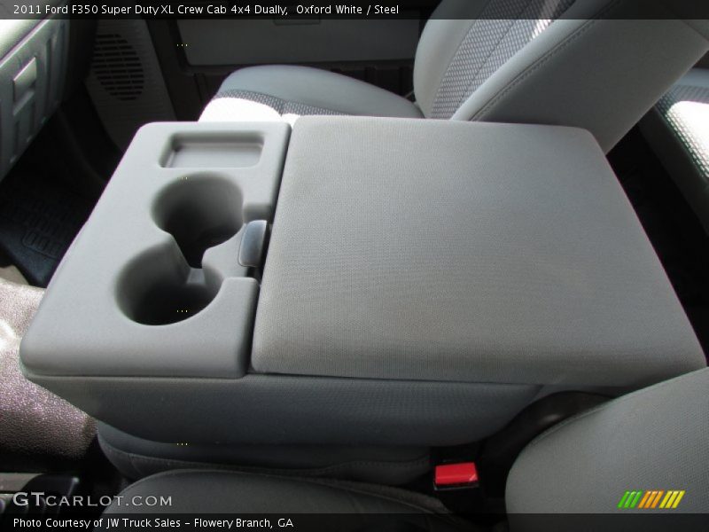 Oxford White / Steel 2011 Ford F350 Super Duty XL Crew Cab 4x4 Dually