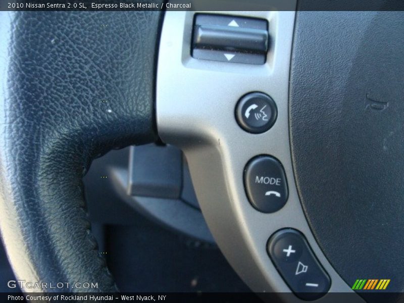 Espresso Black Metallic / Charcoal 2010 Nissan Sentra 2.0 SL