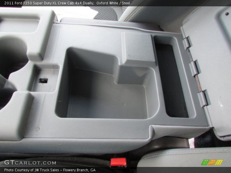 Oxford White / Steel 2011 Ford F350 Super Duty XL Crew Cab 4x4 Dually