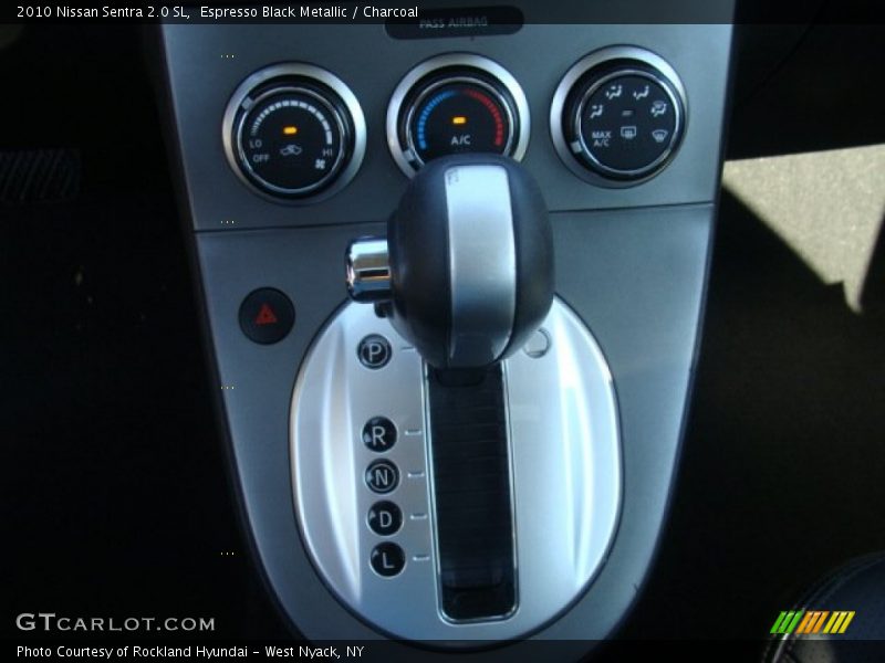 Espresso Black Metallic / Charcoal 2010 Nissan Sentra 2.0 SL