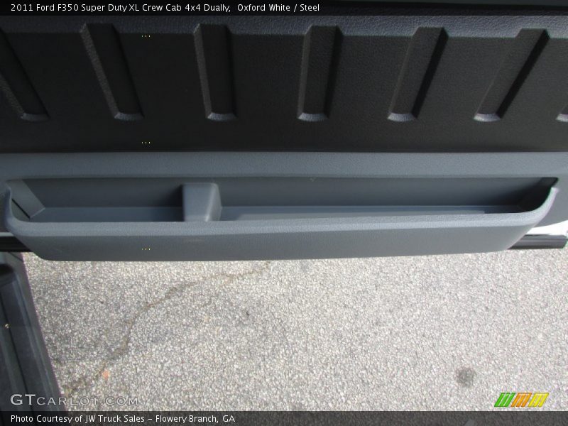Oxford White / Steel 2011 Ford F350 Super Duty XL Crew Cab 4x4 Dually