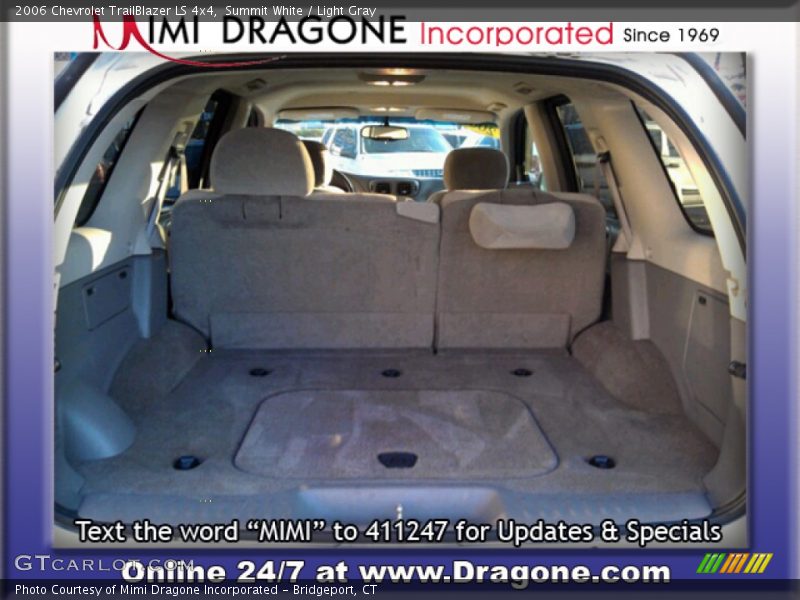 Summit White / Light Gray 2006 Chevrolet TrailBlazer LS 4x4