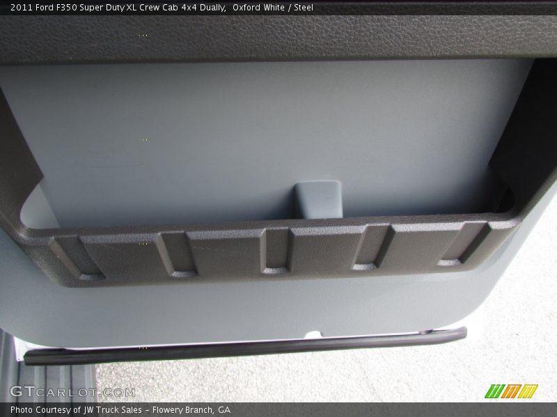 Oxford White / Steel 2011 Ford F350 Super Duty XL Crew Cab 4x4 Dually