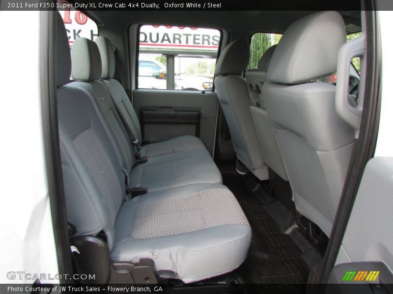 Oxford White / Steel 2011 Ford F350 Super Duty XL Crew Cab 4x4 Dually