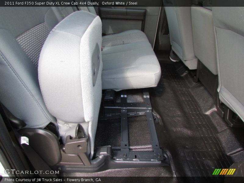 Oxford White / Steel 2011 Ford F350 Super Duty XL Crew Cab 4x4 Dually