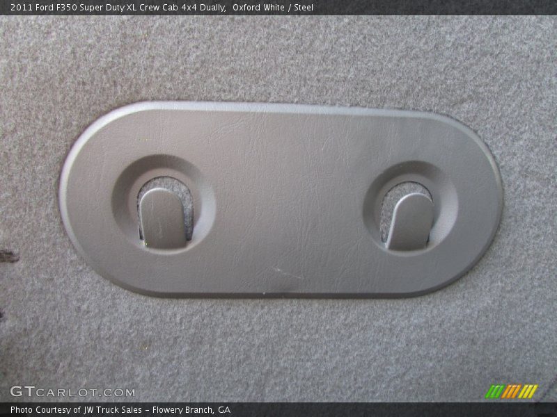 Oxford White / Steel 2011 Ford F350 Super Duty XL Crew Cab 4x4 Dually