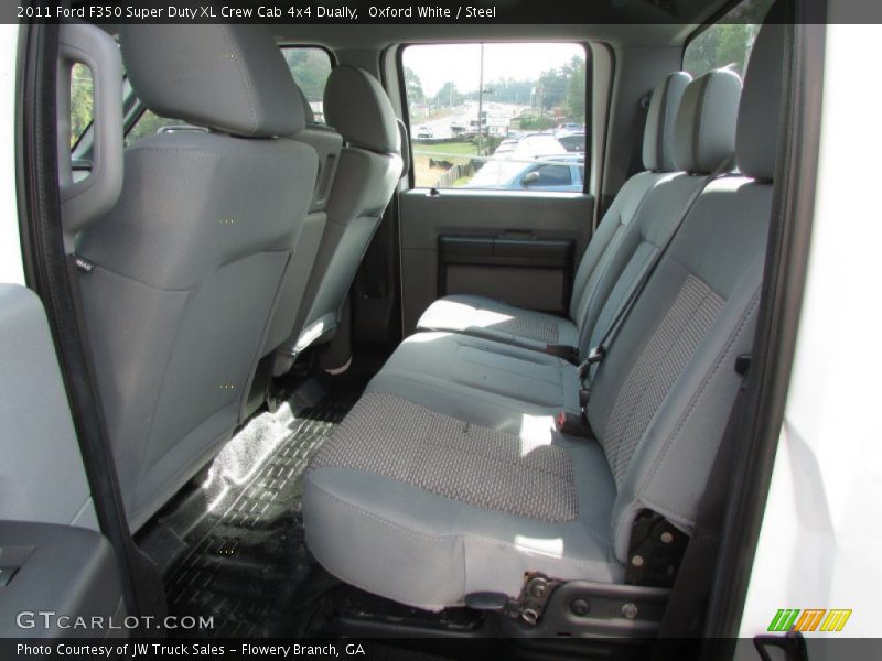 Oxford White / Steel 2011 Ford F350 Super Duty XL Crew Cab 4x4 Dually