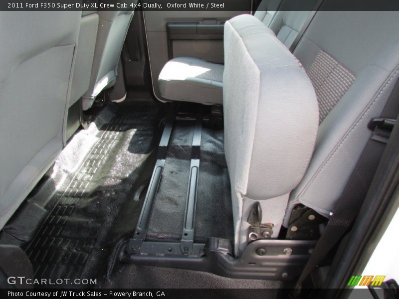 Oxford White / Steel 2011 Ford F350 Super Duty XL Crew Cab 4x4 Dually