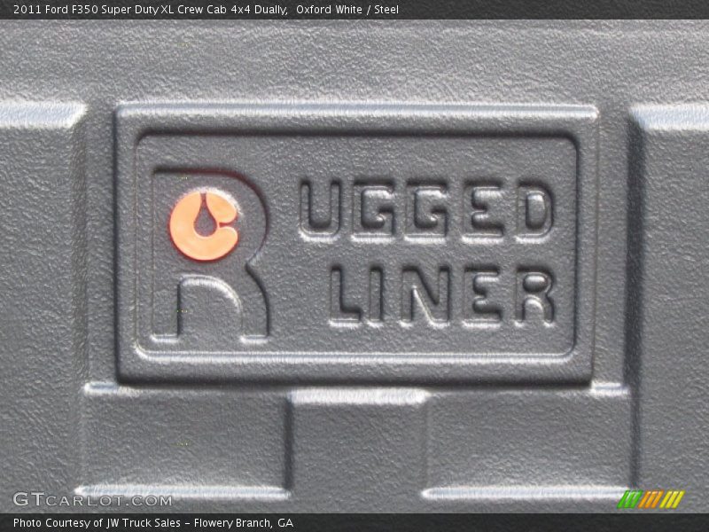 Oxford White / Steel 2011 Ford F350 Super Duty XL Crew Cab 4x4 Dually