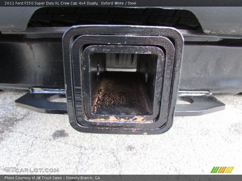 Oxford White / Steel 2011 Ford F350 Super Duty XL Crew Cab 4x4 Dually