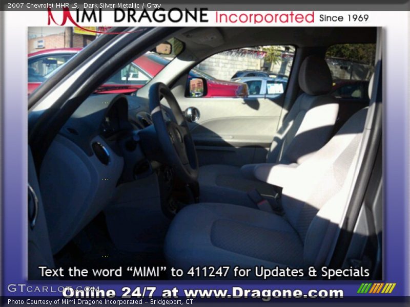 Dark Silver Metallic / Gray 2007 Chevrolet HHR LS