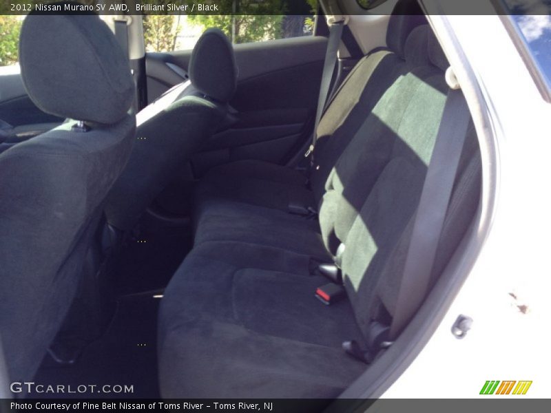 Brilliant Silver / Black 2012 Nissan Murano SV AWD