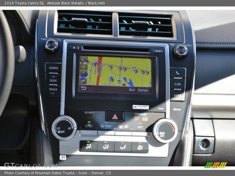 Attitude Black Metallic / Black/Ash 2014 Toyota Camry SE