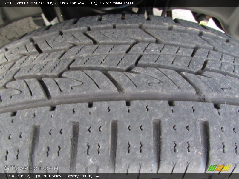 Oxford White / Steel 2011 Ford F350 Super Duty XL Crew Cab 4x4 Dually