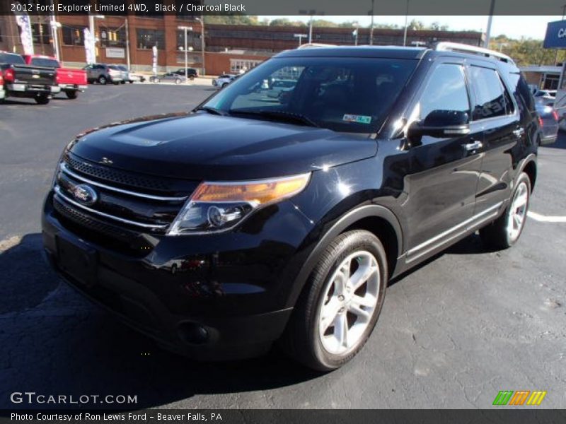 Black / Charcoal Black 2012 Ford Explorer Limited 4WD