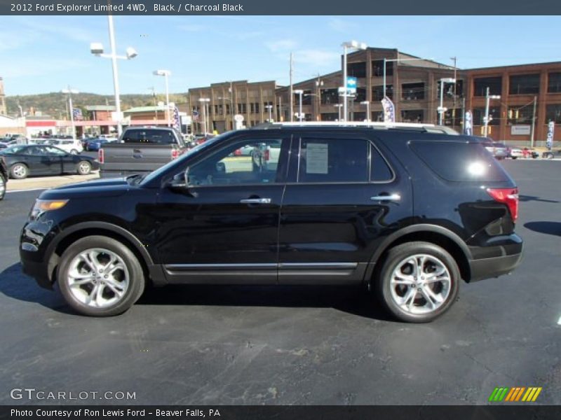 Black / Charcoal Black 2012 Ford Explorer Limited 4WD