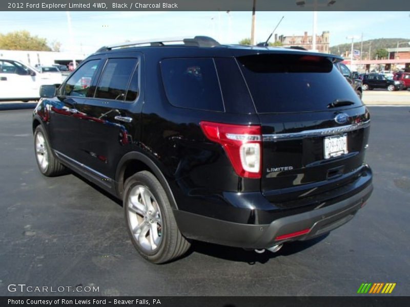 Black / Charcoal Black 2012 Ford Explorer Limited 4WD
