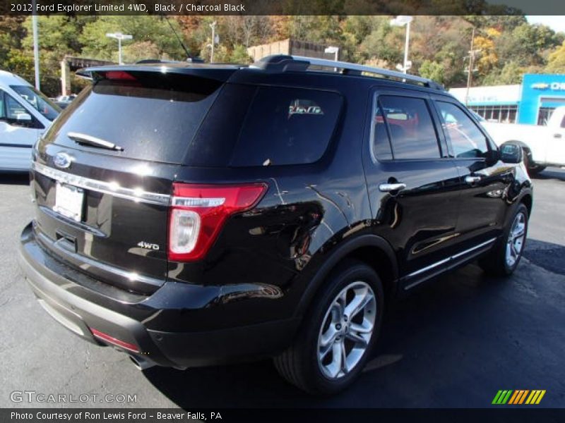Black / Charcoal Black 2012 Ford Explorer Limited 4WD