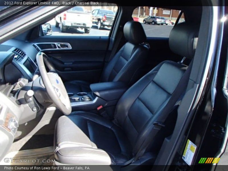 Black / Charcoal Black 2012 Ford Explorer Limited 4WD