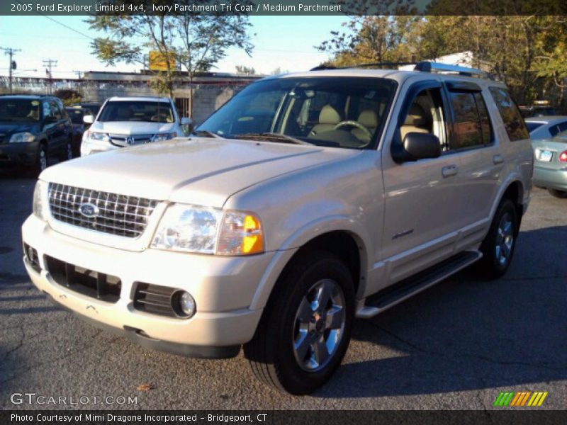 Ivory Parchment Tri Coat / Medium Parchment 2005 Ford Explorer Limited 4x4