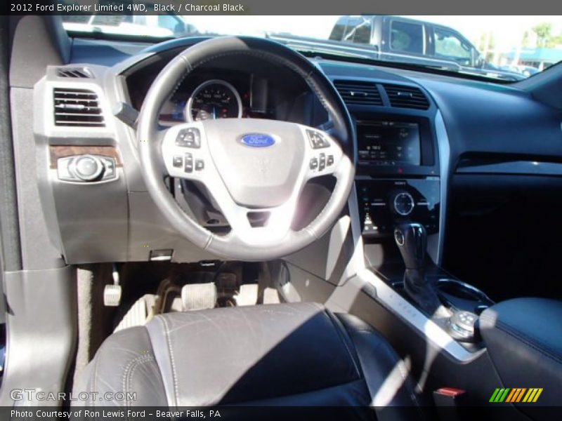 Black / Charcoal Black 2012 Ford Explorer Limited 4WD